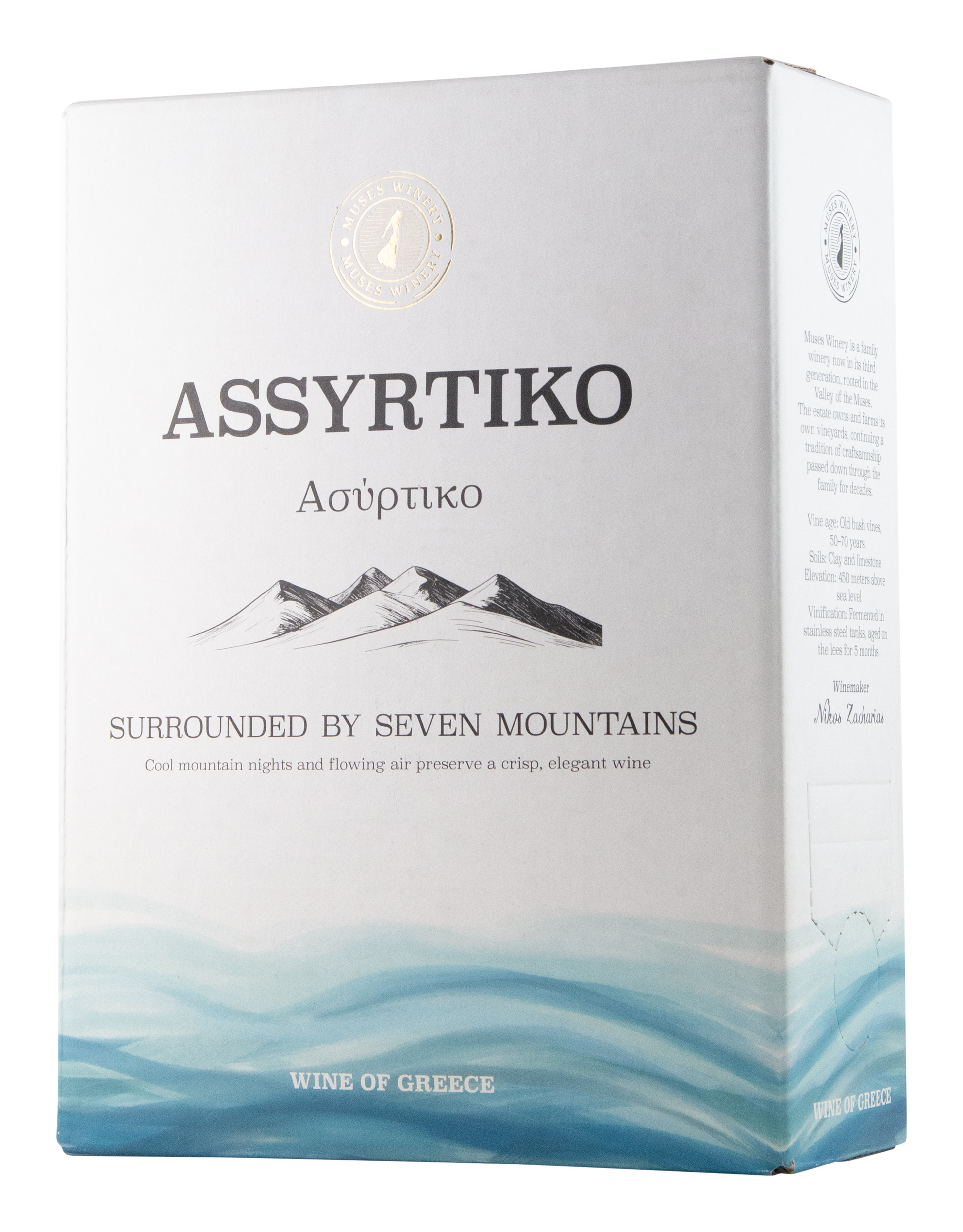 Muses Winery Assyrtiko BiB 2025